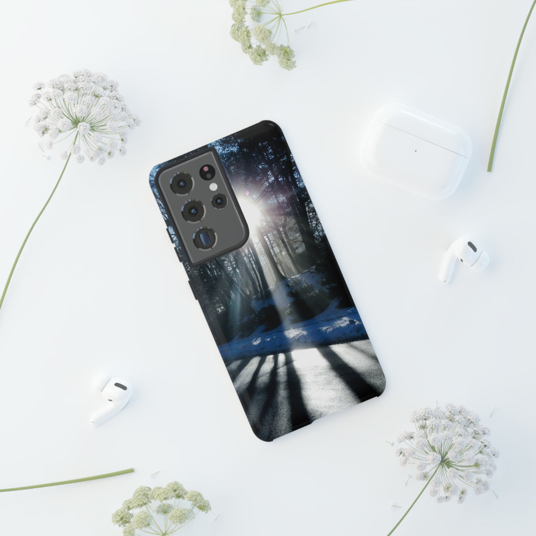 Cute Samsung Phone Case | Aesthetic Samsung Phone Case | Galaxy S23, S22, S21, S20 | Winter Sunshine, Protective Phone Case - Studio40ParkLane