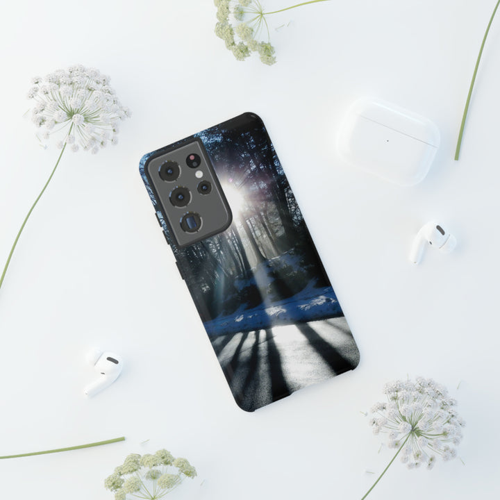 Cute Samsung Phone Case | Aesthetic Samsung Phone Case | Galaxy S23, S22, S21, S20 | Winter Sunshine, Protective Phone Case - Studio40ParkLane