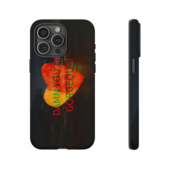 Cute IPhone Case | iPhone 15 Case | iPhone 15 Pro Max Case, Iphone 14 Case, Iphone 14 Pro Max Case IPhone Case for Art Lovers, Heart Sunset - Studio40ParkLane