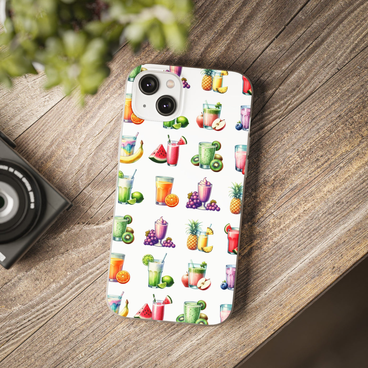 Cute Flexi Phone Cases, For Iphones and Samsung Galaxy Phones, Tropical Summer Fruit Cocktails, Galaxy S23 Phone Case, Samsung S22 Case, Samsung S21, Iphone 15, Iphone 14, Iphone 13