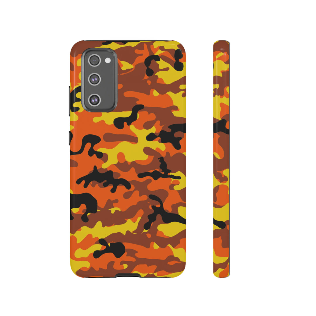 Cool Phone Case | Aesthetic Phone Case | Fall Camo | For Samsung Galaxy S23, S22, S21, S20 | Luxury Double Layer | Cute - Studio40ParkLane