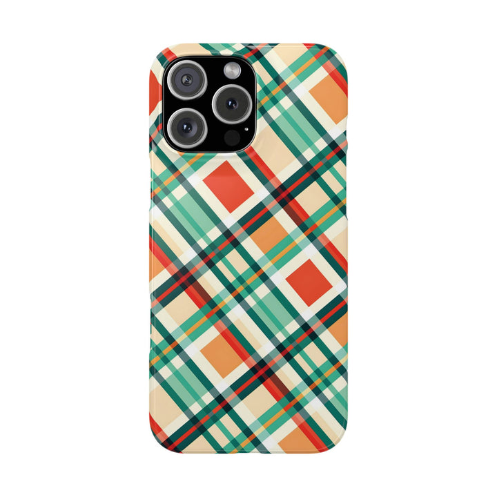 Slim Checkered Plaid Gift for Her Cute Phone Cases for Iphone 16 Pro Max | iPhone 15 Case | iPhone 15 Pro Max Case, Iphone 14, 13, 12, 11, 10, 8, 7 - Studio40ParkLane