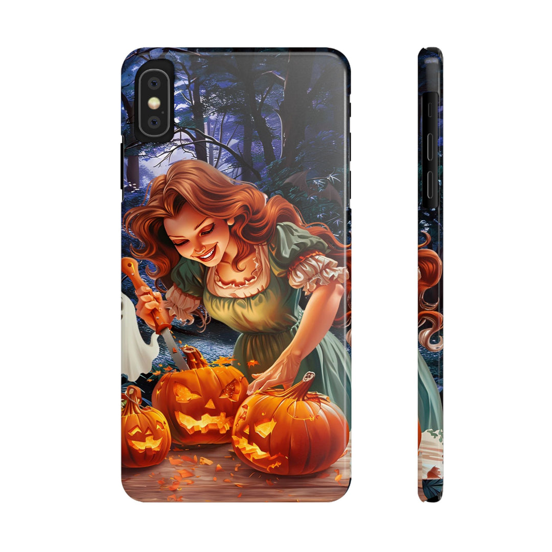 Slim Fall Autumn Pumpkin Fairy Gift for Her Cute Phone Cases for Iphone 16 | iPhone 15 Case | iPhone 15 Pro Max Case, Iphone 14, Iphone 14 Pro Max, Iphone 13, Slim - Studio40ParkLane