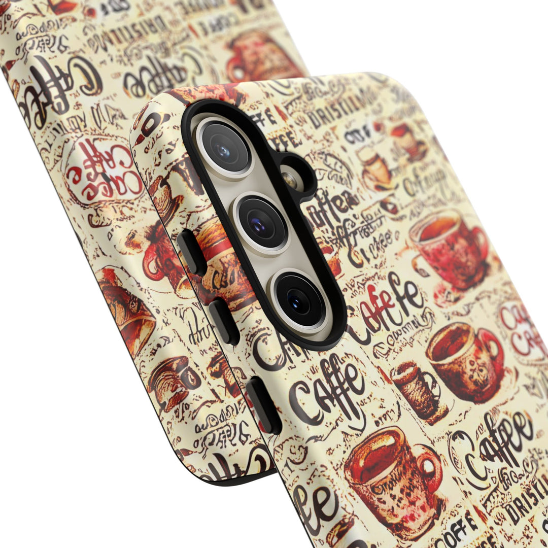 Impact Resistant, Paris Bistro Cafe, Cute Phone Cases for Samsung S24, S23, S22, S21, IPhone 15 pro Iphone 14 pro Iphone 13 IPhone 12 Iphone 11 - Studio40ParkLane