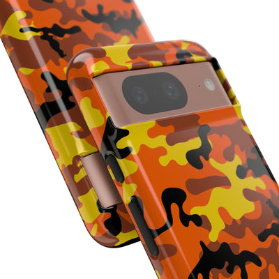 Impact Resistant, Fall camo Camouflage, Cute Phone Cases for Samsung S24, S23, S22, S21, IPhone 15 pro Iphone 14 pro Iphone 13 IPhone 12 Iphone 11