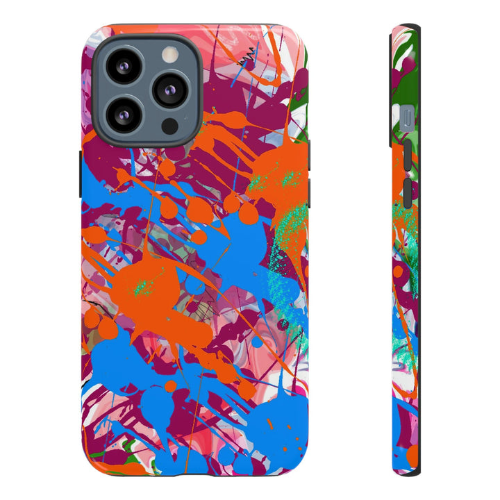 Cute IPhone Case | iPhone 15 Case | iPhone 15 Pro Max Case, Iphone 14 Case, Iphone 14 Pro Max Case IPhone Case for Art Lovers Fall Paint Splash - Studio40ParkLane