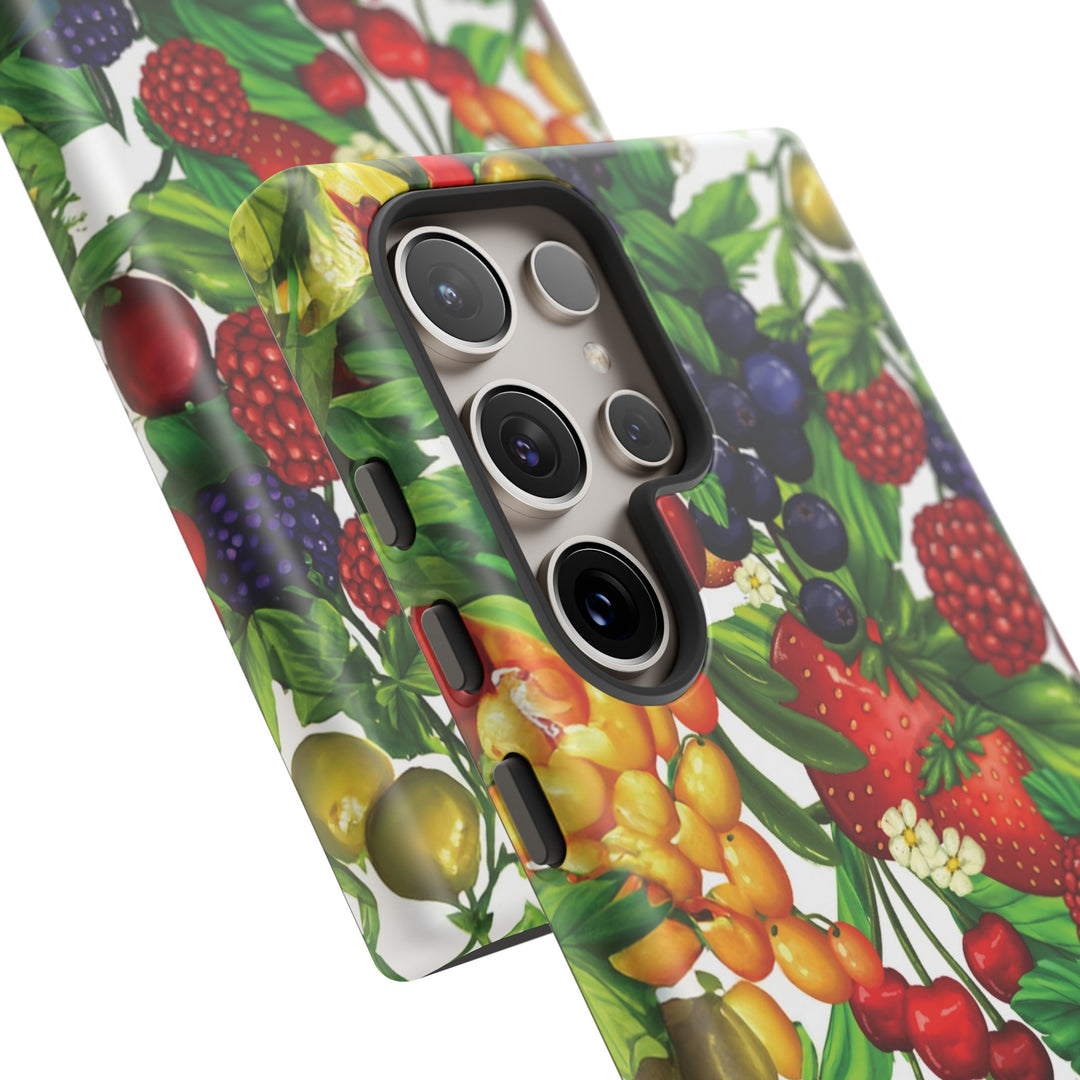 Cute Samsung Case | Cool Iphone Case | Summer Mixed Fruit, Samsung S24, S23, S22, S21, IPhone 15 Case | Iphone 14 Case, Iphone 13 Case - Studio40ParkLane