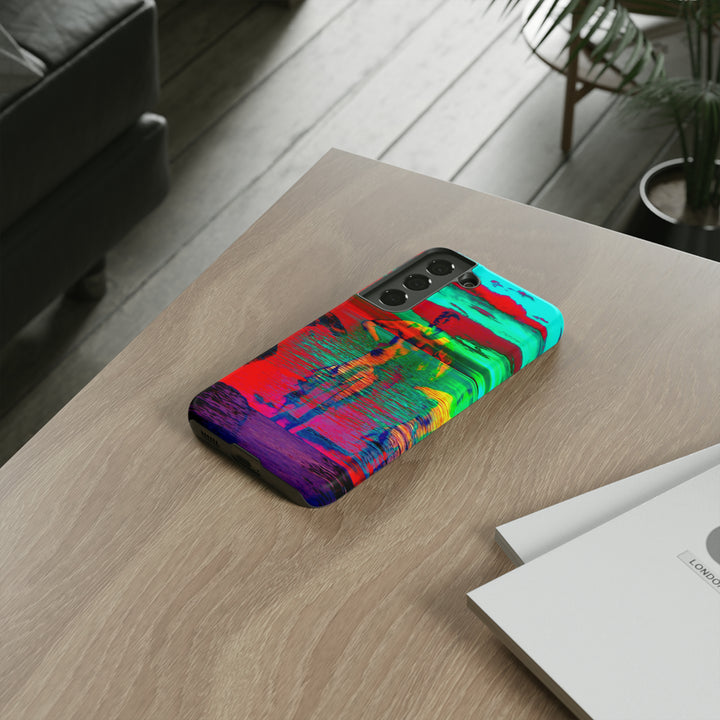 Cute Samsung Phone Case | Aesthetic Samsung Phone Case | Dance Sunset Colorful | Galaxy S23, S22, S21, S20 | Luxury Double Layer | Cool - Studio40ParkLane