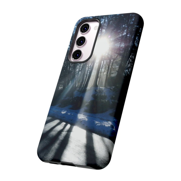 Cute Samsung Phone Case | Aesthetic Samsung Phone Case | Galaxy S23, S22, S21, S20 | Winter Sunshine, Protective Phone Case - Studio40ParkLane