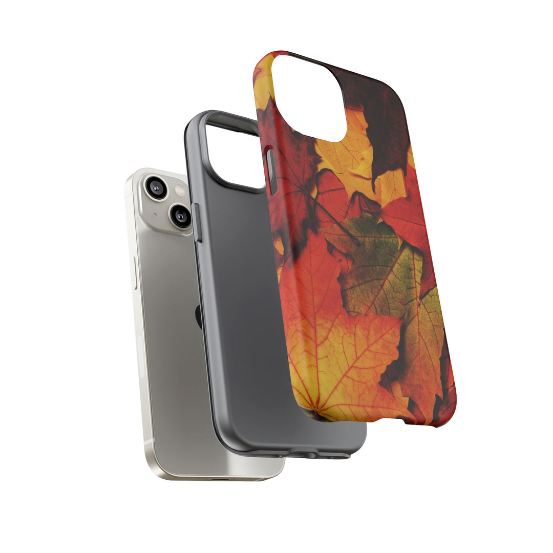 Autumn Fall Leaves Gift Cute Phone Case for, Samsung Galaxy S24, S23, S22, S21, IPhone 16 Case | Iphone 15, Iphone 14, IPhone 13 Case Mom Dad Gift - Studio40ParkLane