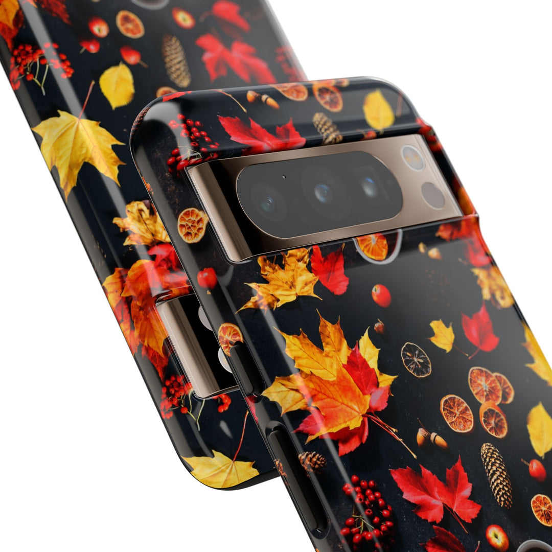 Cute Fall Fruit Phone Case Coquette Collage for, Samsung S24, S23, S22, S21, IPhone 15 Case | Iphone 14 Case, Iphone 13 Case, IPhone 16 Case - Studio40ParkLane
