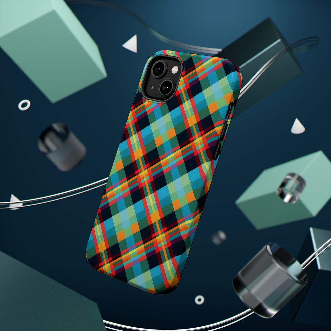 Checkered Plaid Magsafe Gift for Her Cute Phone Case for Iphone, | iPhone 16 | iPhone 15 Pro Max, Iphone 14 Pro Max, 13 12 11 10 9 8 7 - Studio40ParkLane
