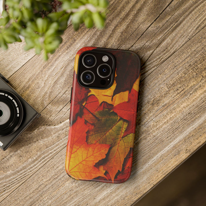 Autumn Fall Leaves Gift Cute Phone Case for, Samsung Galaxy S24, S23, S22, S21, IPhone 16 Case | Iphone 15, Iphone 14, IPhone 13 Case Mom Dad Gift - Studio40ParkLane