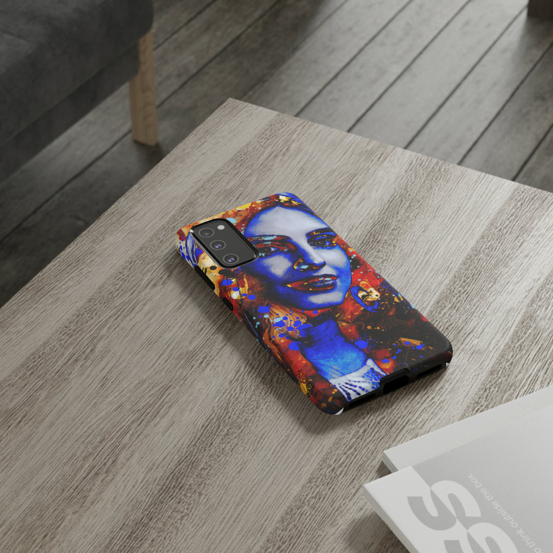 Cute Samsung Phone Case | Aesthetic Samsung Phone Case | Galaxy S23, S22, S21, S20 | Marble Splash Face, Protective Phone Case - Studio40ParkLane