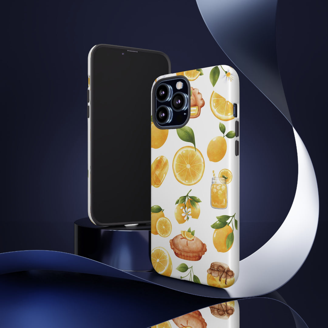 Cute IPhone Case | Summer Fruit Lemon, iPhone 15 Case | iPhone 15 Pro Case, Iphone 14 Case, Iphone 14 Pro Max Case, Protective Iphone Case - Studio40ParkLane