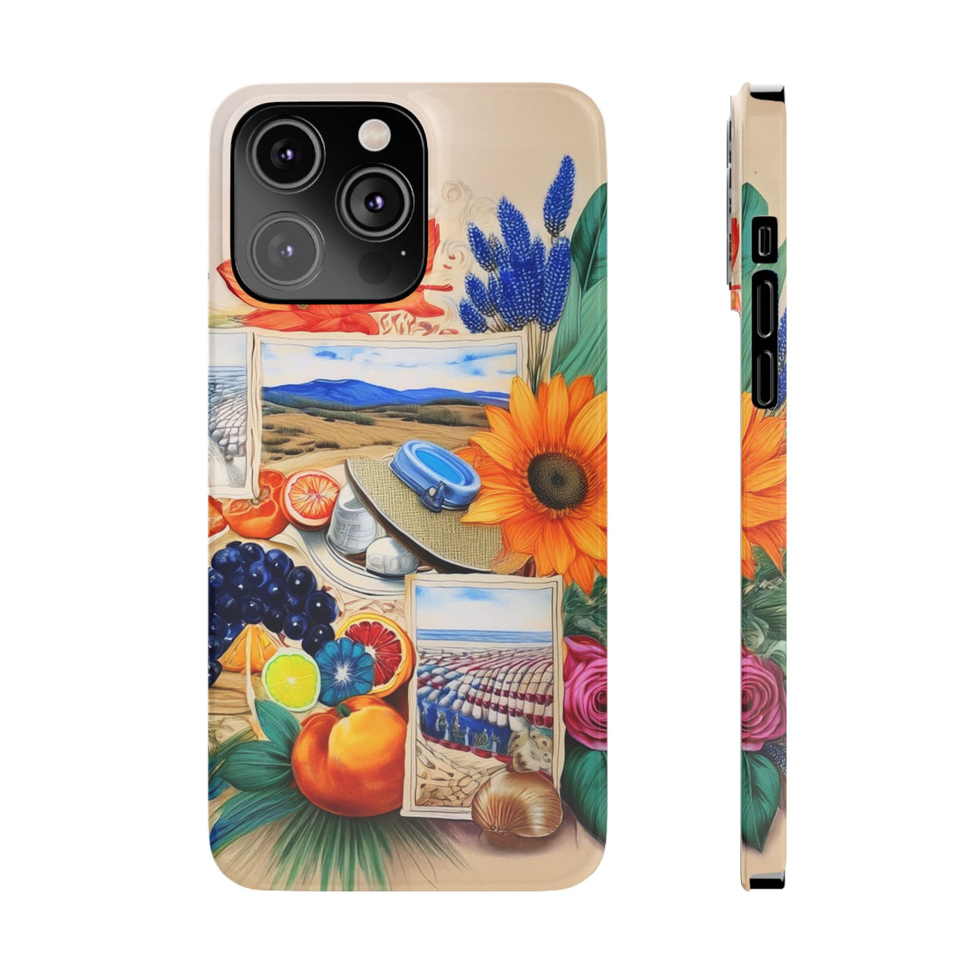 Trendy Fall Coquette Collage Gift for Her Cute Phone Cases for Iphone 16 Cases | iPhone 15 Case | iPhone 15 Pro Max Case, Iphone 14 Case, Iphone 13, Slim