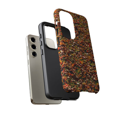 Impact Resistant, Fall Leaves Collage, Cute Phone Cases for Samsung S24, S23, S22, S21, IPhone 15 pro Iphone 14 pro Iphone 13 IPhone 12 Iphone 11