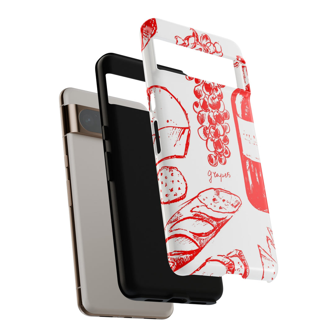 Impact Resistant, Italian French, Cute Phone Cases for Samsung S24, S23, S22, S21, IPhone 15 pro Iphone 14 pro Iphone 13 IPhone 12 Iphone 11 - Studio40ParkLane