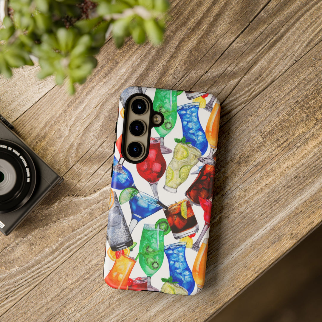 Cute Samsung Case | Cool Iphone Case | Summer Fruit Cocktail, Samsung S24, S23, S22, S21, IPhone 15 Case | Iphone 14 Case, Iphone 13 Case - Studio40ParkLane