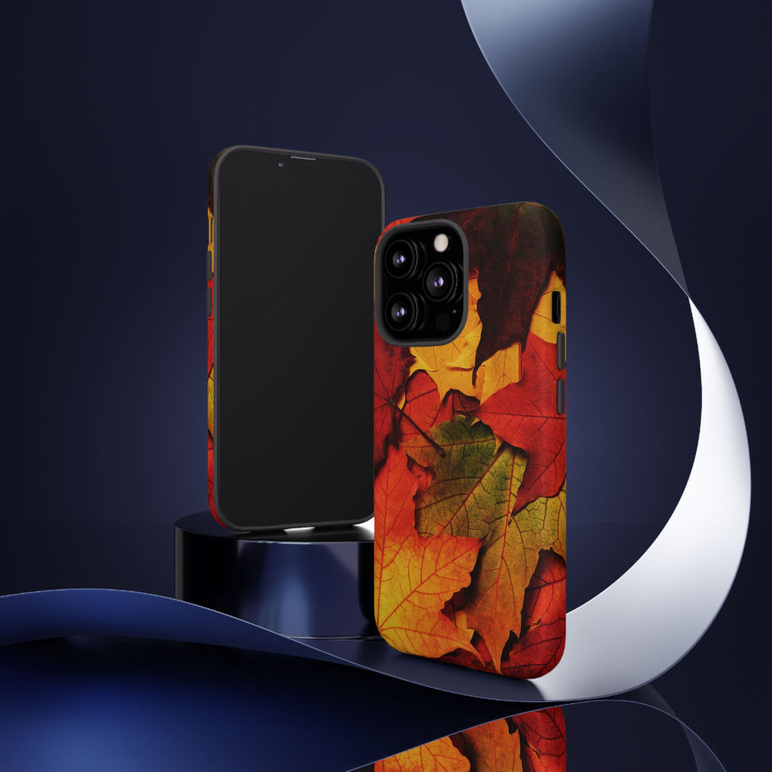 Autumn Fall Leaves Gift Cute Phone Case for, Samsung Galaxy S24, S23, S22, S21, IPhone 16 Case | Iphone 15, Iphone 14, IPhone 13 Case Mom Dad Gift - Studio40ParkLane