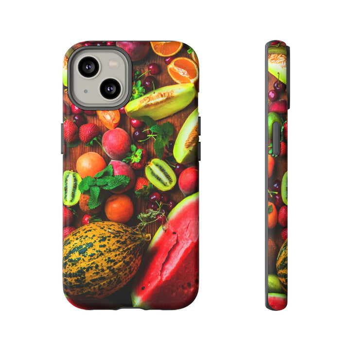 Fall Fruit Collage Cute Phone Case for, Samsung Galaxy S24, S23, S22, S21, IPhone 16 Case | Iphone 15, Iphone 14, IPhone 13 Case Mom Dad Gift - Studio40ParkLane