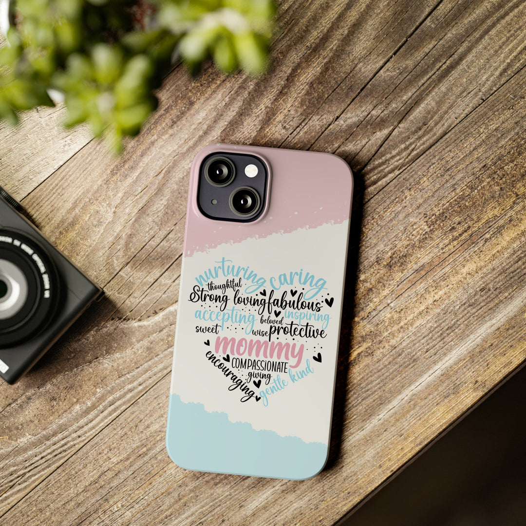 Slim Cute Phone Cases for Iphone - | iPhone 15 Case | iPhone 15 Pro Max Case, Iphone 14 Case, Iphone 14 Pro Max, Iphone 13, Mother&
