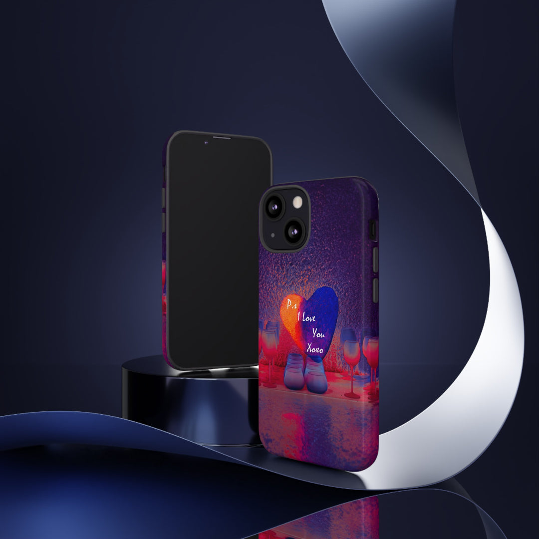 Cute Samsung Case | Cool Iphone Case | PS I love You - Heart, Samsung S24, S23, S22, S21, IPhone 15 Case | Iphone 14 Case, Iphone 13 Case - Studio40ParkLane