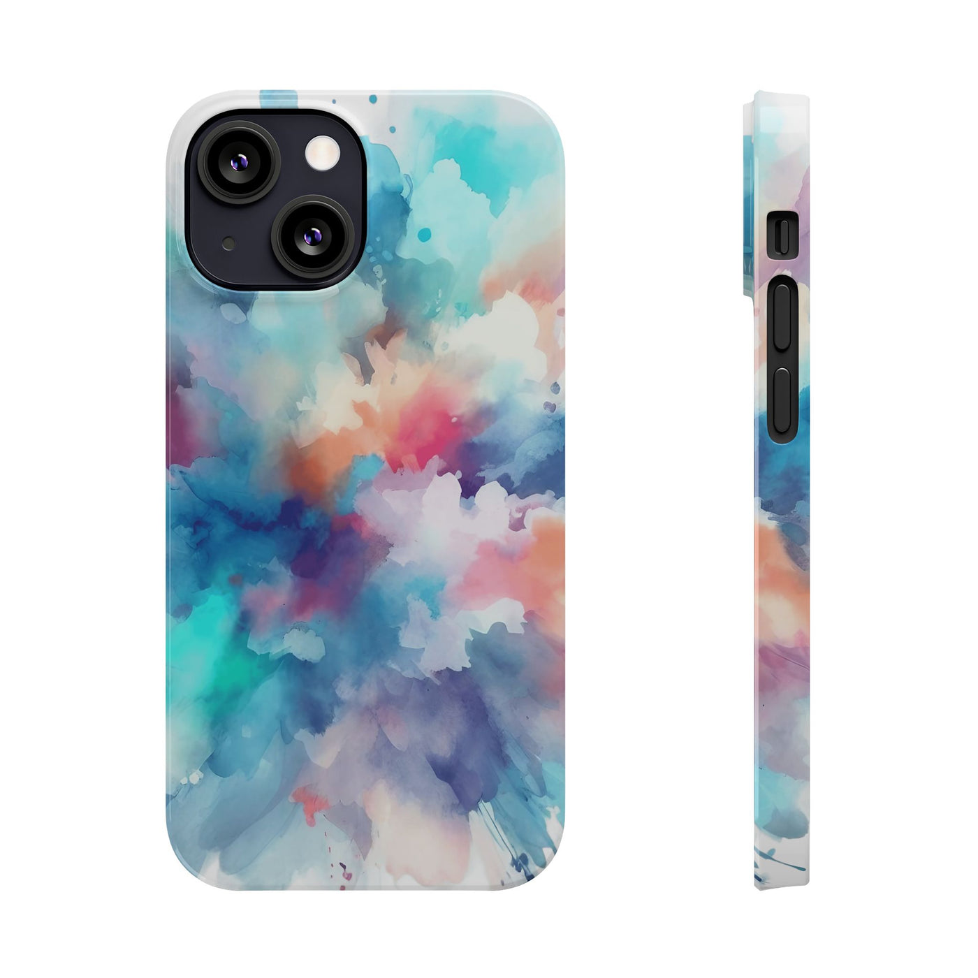 Slim Cute Phone Cases Paint Splash for Iphone 16 Pro Max | iPhone 15 Case | iPhone 15 Pro Max Case, Iphone 14, Iphone 14 Pro Max, Iphone 13 12 11 8 7