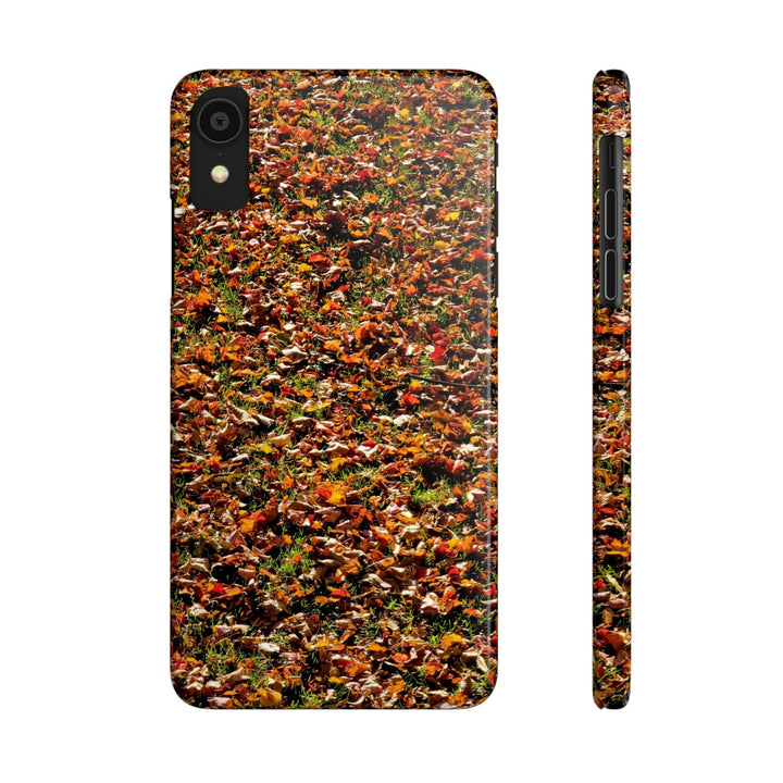 Slim Cute Phone Cases for Iphone - | iPhone 15 Case | iPhone 15 Pro Max Case, Iphone 14 Case, Iphone 14 Pro Max, Iphone 13, New England Fall Leaves - Studio40ParkLane