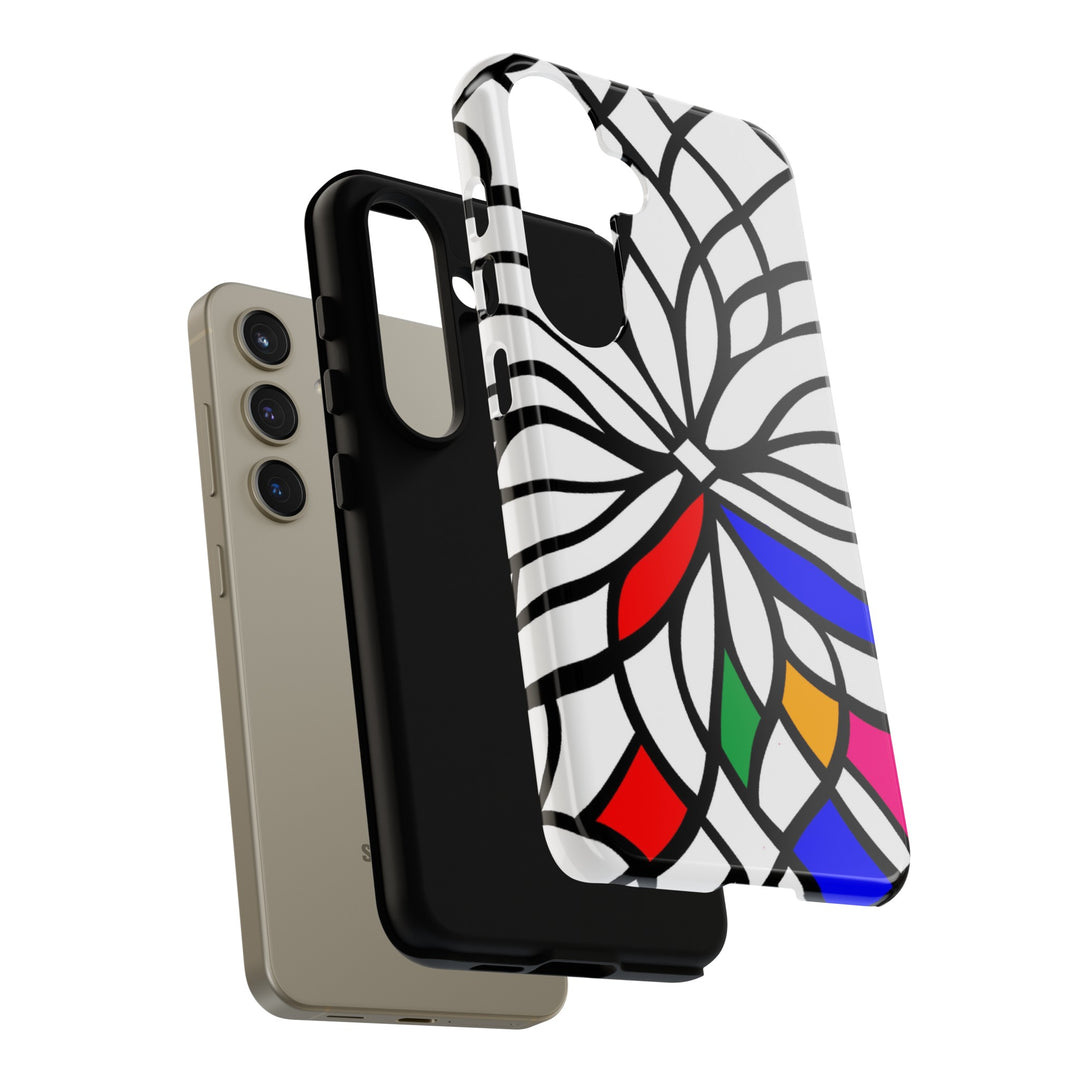 Impact Resistant, Colored Mosaic, Cute Phone Cases for Samsung S24, S23, S22, S21, IPhone 15 pro Iphone 14 pro Iphone 13 IPhone 12 Iphone 11 - Studio40ParkLane