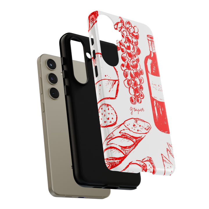 Impact Resistant, Italian French, Cute Phone Cases for Samsung S24, S23, S22, S21, IPhone 15 pro Iphone 14 pro Iphone 13 IPhone 12 Iphone 11 - Studio40ParkLane