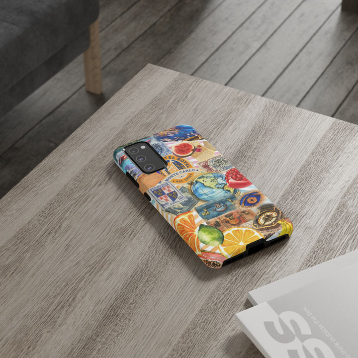 Cute European Summer Collage Phone Case, for IPhone 16 Case | Iphone 15, Iphone 14, IPhone 13 Case, 11 8 7, Samsung Galaxy S24, S23, S22, S21 Extra Protective - Studio40ParkLane