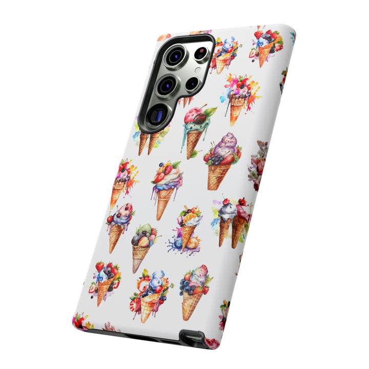 Impact Resistant, Summer Icecream, Cute Phone Cases for Samsung S24, S23, S22, S21, IPhone 15 pro, Iphone 14 pro, Iphone 13 IPhone 12, Iphone 11 - Studio40ParkLane