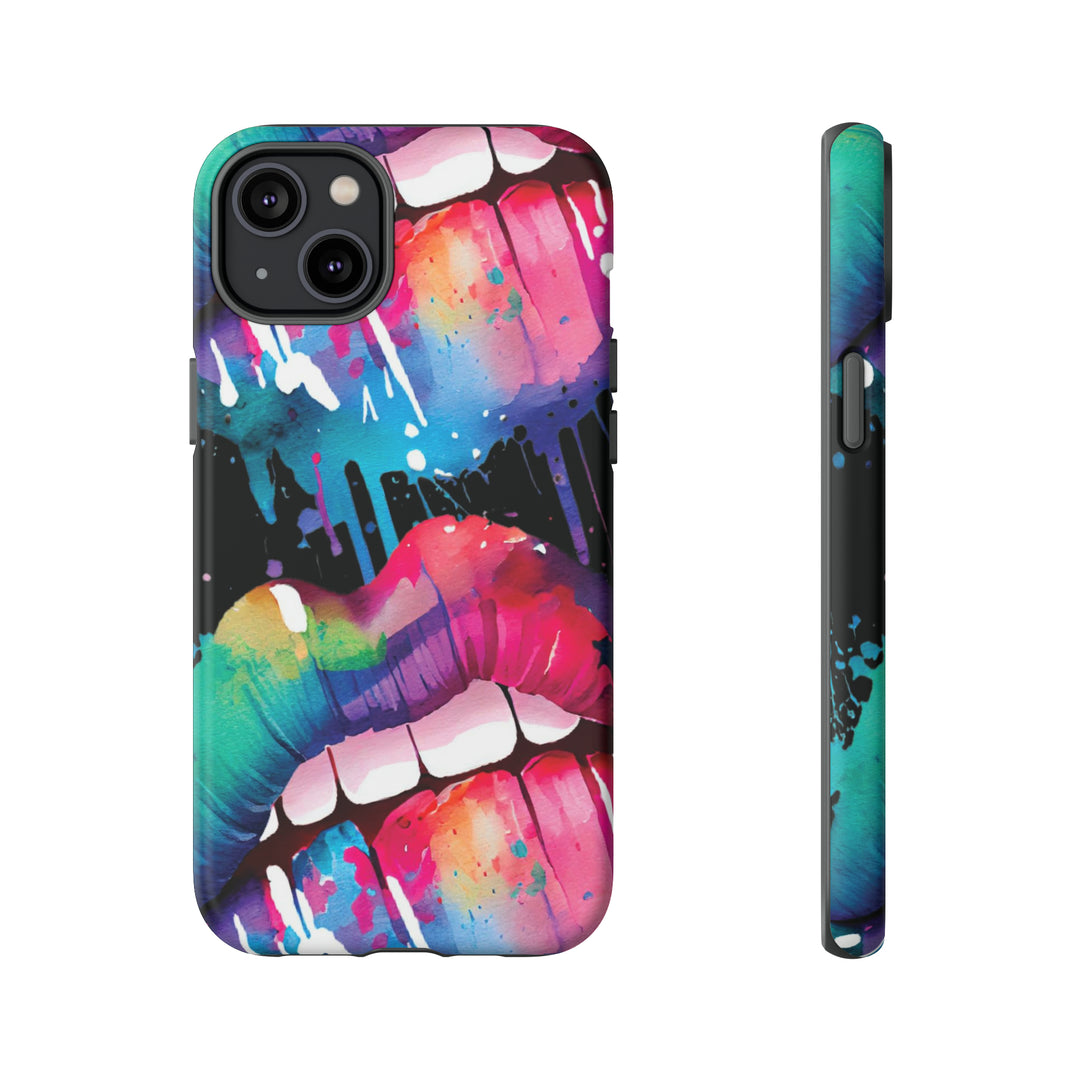 Cute IPhone Case | iPhone 15 Case | iPhone 15 Pro Max Case, Iphone 14 Case, Iphone 14 Pro Max Case IPhone Case for Art Lovers, Lips Smile - Studio40ParkLane