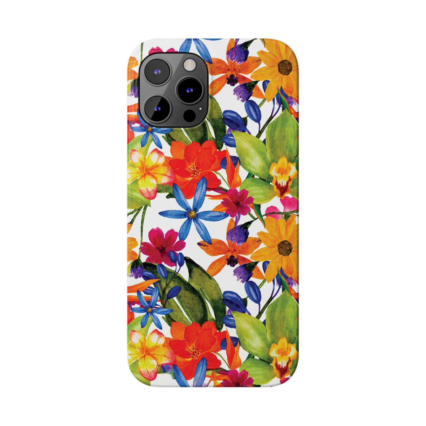 Slim Spring Flowers Gift for Her Cute Phone Cases for Iphone 16 Pro Max | iPhone 15 Case | iPhone 15 Pro Max Case, Iphone 14, 13, 12, 11, 10, 8, 7 - Studio40ParkLane