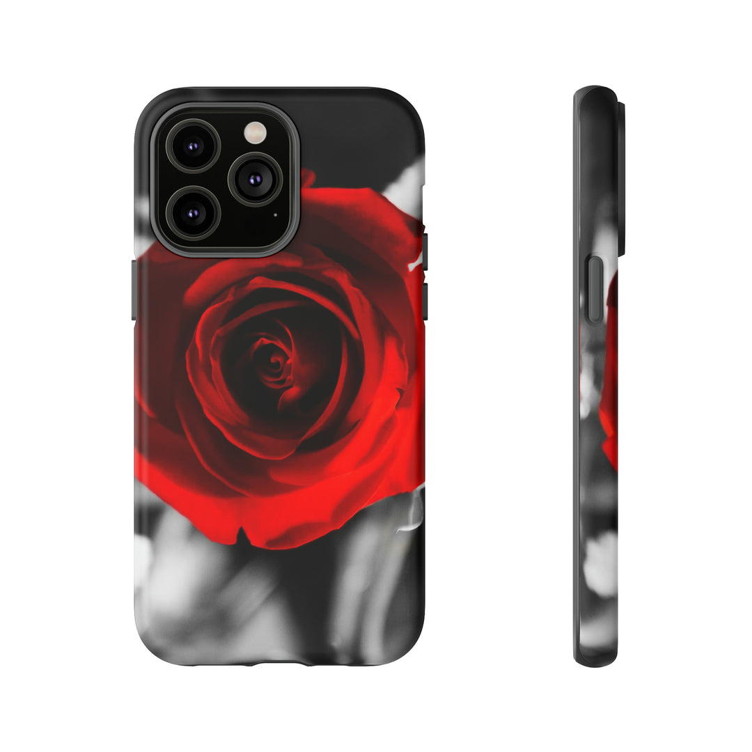 Cute IPhone Case | iPhone 15 Case | iPhone 15 Pro Max Case, Iphone 14 Case, Iphone 14 Pro Max Case IPhone Case for Art Lovers - Red Rose - Studio40ParkLane