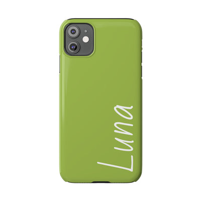 Personalized Initial Name Custom Slim Phone Cases for Iphone 16 Pro Max | iPhone 15 Case | iPhone 15 Pro Max Case, Iphone 14, 13, 12, 11, 10, 8, 7 - Studio40ParkLane
