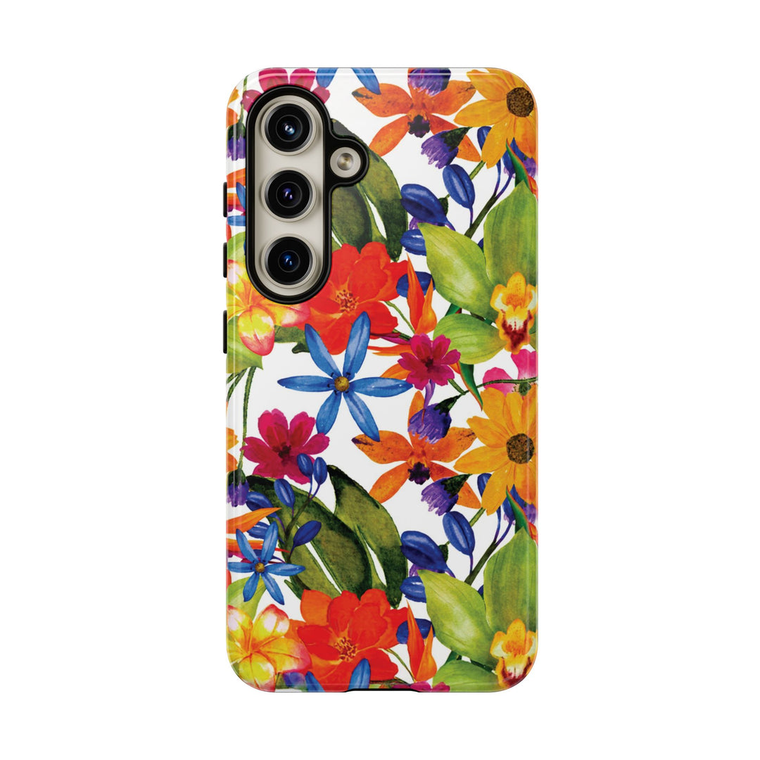 Premium Tough Spring Flowers Cute Phone Cases for Samsung S24, S23, S22, S21, S20, Plus and Ultra, Iphone 16 Pro Max,15, 14, 13, 12, 11, 10 - Studio40ParkLane