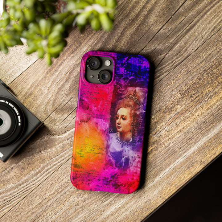 Modern Vintage Woman Slim Cute Phone Cases for Iphone | iPhone 15 Case | iPhone 15 Pro Max Case, Iphone 14, Iphone 14 Pro Max, Iphone 13 - Studio40ParkLane