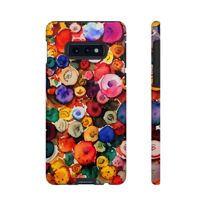 Impact Resistant, Fall Colors Buttons, Cute Phone Cases for Samsung S24, S23, S22, S21, IPhone 15 pro Iphone 14 pro Iphone 13 IPhone 12 Iphone 11