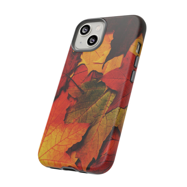 Autumn Fall Leaves Gift Cute Phone Case for, Samsung Galaxy S24, S23, S22, S21, IPhone 16 Case | Iphone 15, Iphone 14, IPhone 13 Case Mom Dad Gift - Studio40ParkLane