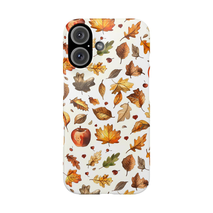 Slim Fall Autumn Leaves Gift for Her Cute Phone Cases for Iphone 16 | iPhone 15 Case | iPhone 15 Pro Max Case, Iphone 14, Iphone 14 Pro Max, Iphone 13, Slim - Studio40ParkLane