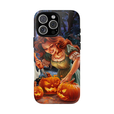 Autumn Fall Pumpkin Fairy Gift for Her Cute Phone Case for, Samsung Galaxy S24, S23, S22, S21, IPhone 16 Case | Iphone 15, Iphone 14, IPhone 13 Case