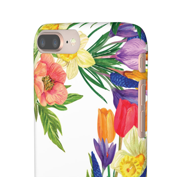Sleek Snap Spring Summer Flowers Cute Phone Case for iPhone 16 15 14 13 12 11 X Xs Max Xr Pro Plus Samsung Galaxy S24 S23 S22 S21 S20 Ultra