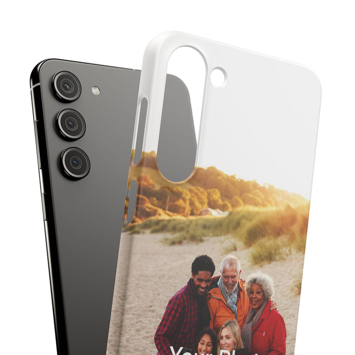 Snap Custom Personalized Family/Pet Cute Phone Cases for Samsung Galaxy S24, S23, S22, S21, S20, Plus, Ultra, Iphone 16, 15, 14, Pro and Max - Studio40ParkLane