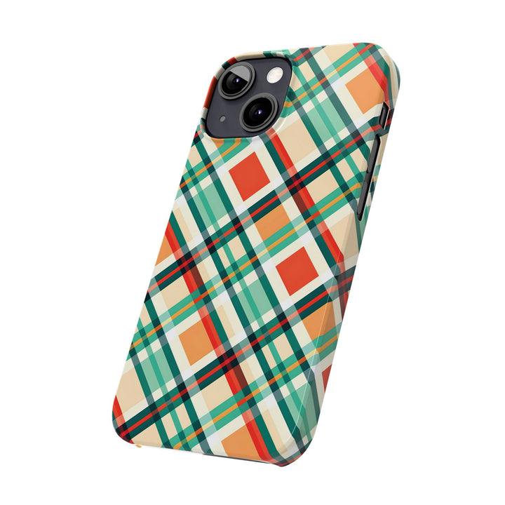 Slim Checkered Plaid Gift for Her Cute Phone Cases for Iphone 16 Pro Max | iPhone 15 Case | iPhone 15 Pro Max Case, Iphone 14, 13, 12, 11, 10, 8, 7 - Studio40ParkLane
