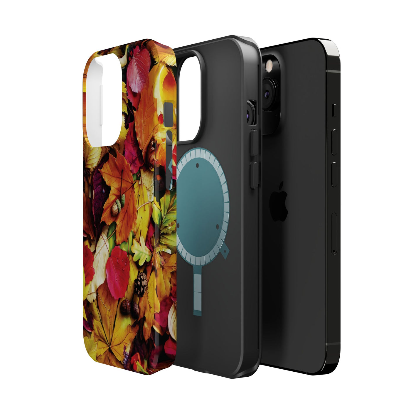 Aesthetic Tough Magsafe Fall Leaves Foliage Phone Case - For iPhone 17 Pro Max iPhone 16 Pro iPhone 15 Iphone 14 Plus 13 Pro 12 11 10 - Studio40ParkLane