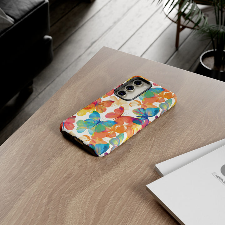 Cute Samsung Case | Cool Iphone Case | Summer Bright Butterflies, Samsung S24, S23, S22, S21, IPhone 15 Case | Iphone 14 Case, Iphone 13 Case - Studio40ParkLane