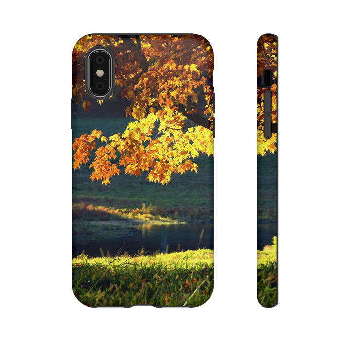 Impact Resistant, Fall Leaves Collage, Cute Phone Cases for Samsung S24, S23, S22, S21, IPhone 15 pro Iphone 14 pro Iphone 13 IPhone 12 Iphone 11 - Studio40ParkLane