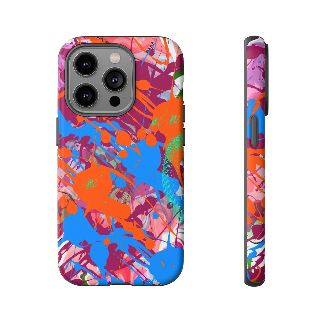 Cute IPhone Case | iPhone 15 Case | iPhone 15 Pro Max Case, Iphone 14 Case, Iphone 14 Pro Max Case IPhone Case for Art Lovers Fall Paint Splash - Studio40ParkLane